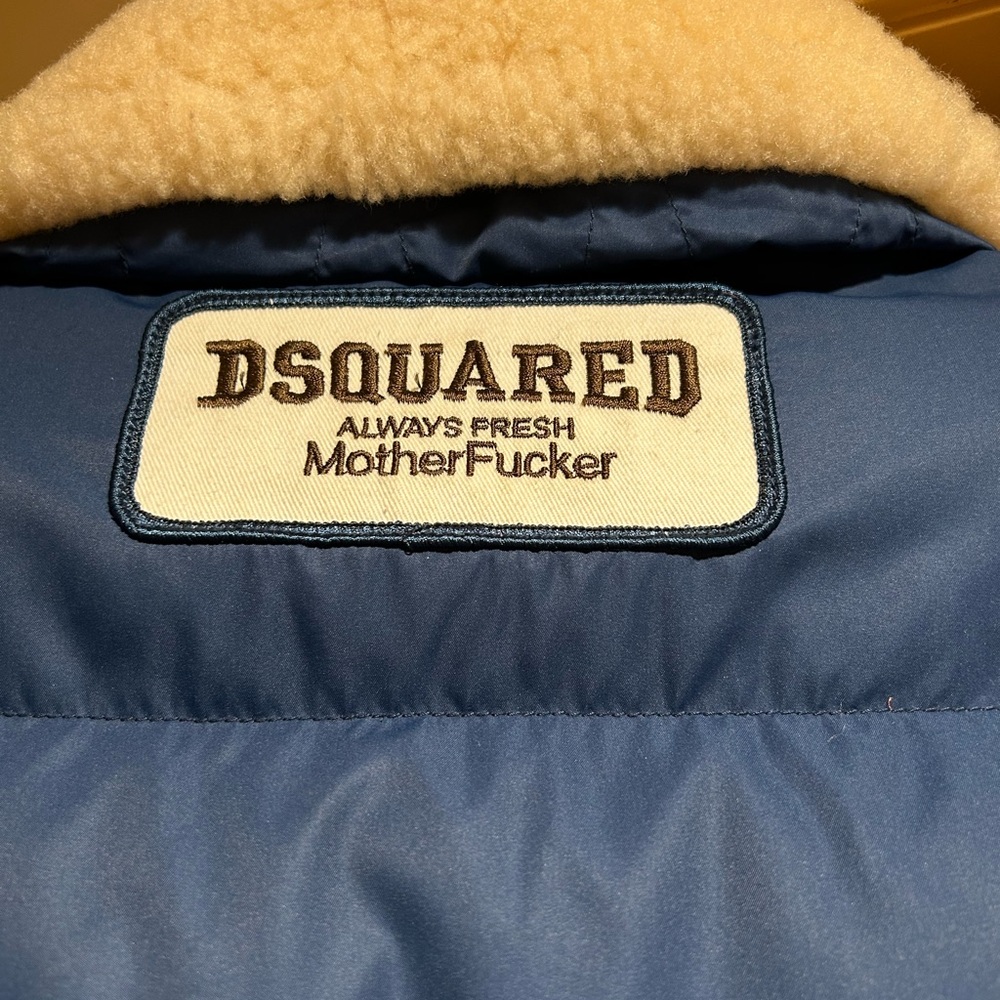 DSQUARED2 Rare Vintage Mother Fluff Puffer jacket